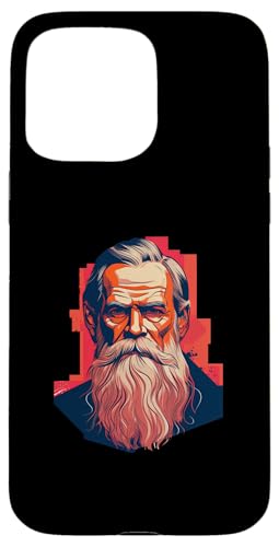 Leo Tolstoi 80er Jahre Retro Hülle für iPhone 15 Pro Max Leo Tolstoi 80er Jahre Retro Hülle für iPhone 15 Pro Max von Leo Tolstoy Art Style Literature and Philosophy