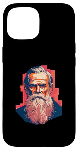 Leo Tolstoi 80er Jahre Retro Hülle für iPhone 15 Leo Tolstoi 80er Jahre Retro Hülle für iPhone 15 von Leo Tolstoy Art Style Literature and Philosophy
