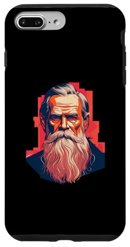 Leo Tolstoi 80er Jahre Retro Hülle für iPhone 7 Plus/8 Plus Leo Tolstoi 80er Jahre Retro Hülle für iPhone 7 Plus/8 Plus von Leo Tolstoy Art Style Literature and Philosophy