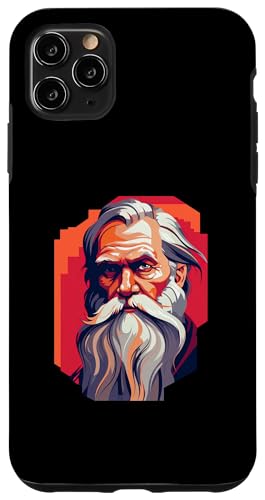 Leo Tolstoi 90er Jahre Retro Hülle für iPhone 11 Pro Max Leo Tolstoi 90er Jahre Retro Hülle für iPhone 11 Pro Max von Leo Tolstoy Art Style Literature and Philosophy