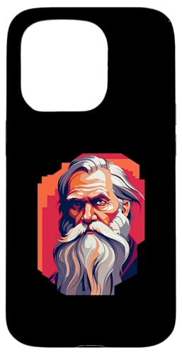 Leo Tolstoi 90er Jahre Retro Hülle für iPhone 15 Pro Leo Tolstoi 90er Jahre Retro Hülle für iPhone 15 Pro von Leo Tolstoy Art Style Literature and Philosophy