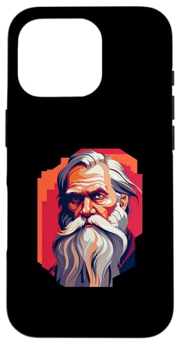 Leo Tolstoi 90er Jahre Retro Hülle für iPhone 16 Pro Leo Tolstoi 90er Jahre Retro Hülle für iPhone 16 Pro von Leo Tolstoy Art Style Literature and Philosophy