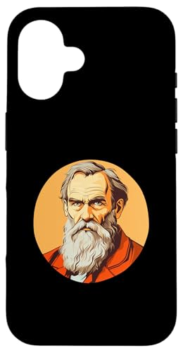 Leo Tolstoi 90er Jahre Retro Hülle für iPhone 16 Leo Tolstoi 90er Jahre Retro Hülle für iPhone 16 von Leo Tolstoy Art Style Literature and Philosophy
