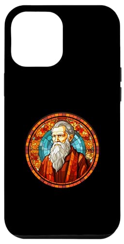 Leo Tolstoi Buntglas Hülle für iPhone 12 Pro Max Leo Tolstoi Buntglas Hülle für iPhone 12 Pro Max von Leo Tolstoy Art Style Literature and Philosophy