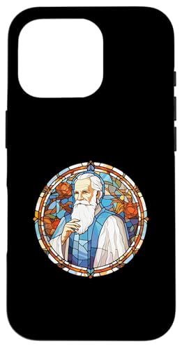 Leo Tolstoi Buntglas Hülle für iPhone 16 Pro Leo Tolstoi Buntglas Hülle für iPhone 16 Pro von Leo Tolstoy Art Style Literature and Philosophy