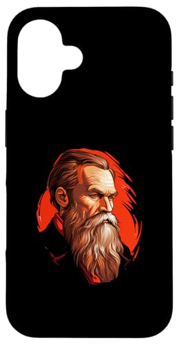 Leo Tolstoi Comic Hülle für iPhone 16 Leo Tolstoi Comic Hülle für iPhone 16 von Leo Tolstoy Art Style Literature and Philosophy