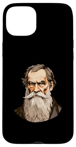 Leo Tolstoi Karikatur Hülle für iPhone 15 Plus Leo Tolstoi Karikatur Hülle für iPhone 15 Plus von Leo Tolstoy Art Style Literature and Philosophy