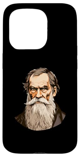 Leo Tolstoi Karikatur Hülle für iPhone 15 Pro Leo Tolstoi Karikatur Hülle für iPhone 15 Pro von Leo Tolstoy Art Style Literature and Philosophy