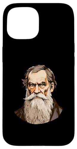 Leo Tolstoi Karikatur Hülle für iPhone 15 Leo Tolstoi Karikatur Hülle für iPhone 15 von Leo Tolstoy Art Style Literature and Philosophy
