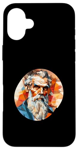 Leo Tolstoi Kubismus Hülle für iPhone 16 Plus Leo Tolstoi Kubismus Hülle für iPhone 16 Plus von Leo Tolstoy Art Style Literature and Philosophy