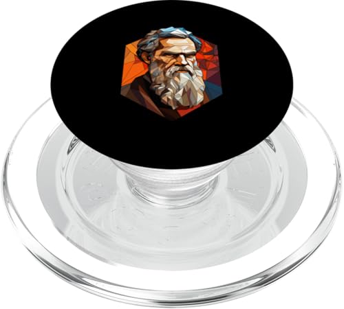 Leo Tolstoi Kubismus PopSockets PopGrip für MagSafe Leo Tolstoi Kubismus PopSockets PopGrip für MagSafe von Leo Tolstoy Art Style Literature and Philosophy