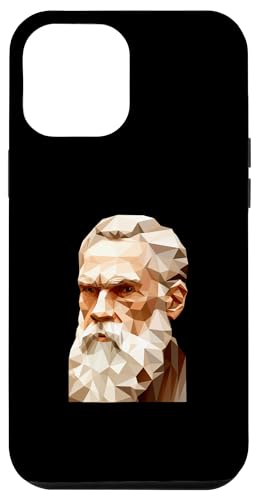 Leo Tolstoi Origami Hülle für iPhone 12 Pro Max Leo Tolstoi Origami Hülle für iPhone 12 Pro Max von Leo Tolstoy Art Style Literature and Philosophy