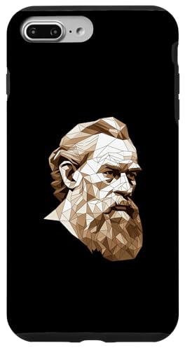 Leo Tolstoi Origami Hülle für iPhone 7 Plus/8 Plus Leo Tolstoi Origami Hülle für iPhone 7 Plus/8 Plus von Leo Tolstoy Art Style Literature and Philosophy