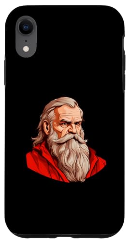 Leo Tolstoi als Superheld Hülle für iPhone XR Leo Tolstoi als Superheld Hülle für iPhone XR von Leo Tolstoy Art Style Literature and Philosophy