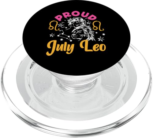 Leo Sternzeichen: Proud July Leo PopSockets PopGrip für MagSafe Leo Sternzeichen: Proud July Leo PopSockets PopGrip für MagSafe von Leo Zodiac Sign Designs For Women