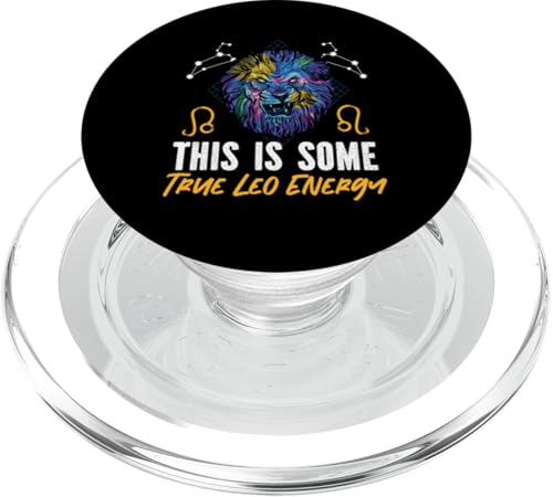 Leo Zodiac: Das ist echte Leo-Energie PopSockets PopGrip für MagSafe Leo Zodiac: Das ist echte Leo-Energie PopSockets PopGrip für MagSafe von Leo Zodiac Sign Designs For Women