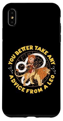 Leo Zodiac: Du solltest besser jeden Rat von einem Löwen annehmen Hülle für iPhone XS Max von Leo Zodiac Sign Designs For Women