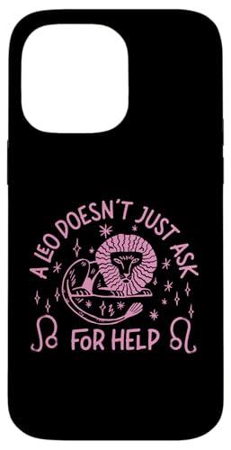 Leo Zodiac: Ein Löwe bittet nicht nur um Hilfe Hülle für iPhone 14 Pro Max Leo Zodiac: Ein Löwe bittet nicht nur um Hilfe Hülle für iPhone 14 Pro Max von Leo Zodiac Sign Designs For Women
