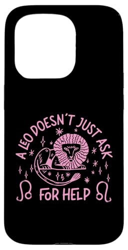 Leo Zodiac: Ein Löwe bittet nicht nur um Hilfe Hülle für iPhone 15 Pro Leo Zodiac: Ein Löwe bittet nicht nur um Hilfe Hülle für iPhone 15 Pro von Leo Zodiac Sign Designs For Women