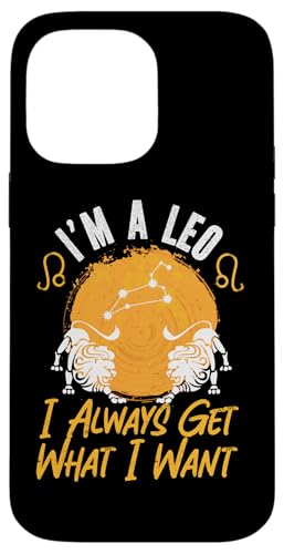 Leo Zodiac: Ich bin ein Löwe - Ich bekomme immer, was ich will Hülle für iPhone 14 Pro Max Leo Zodiac: Ich bin ein Löwe - Ich bekomme immer, was ich will Hülle für iPhone 14 Pro Max von Leo Zodiac Sign Designs For Women