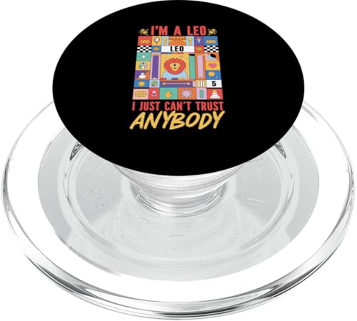 Leo Zodiac: Ich bin ein Löwe - Ich kann einfach niemandem vertrauen PopSockets PopGrip für MagSafe Leo Zodiac: Ich bin ein Löwe - Ich kann einfach niemandem vertrauen PopSockets PopGrip für MagSafe von Leo Zodiac Sign Designs For Women