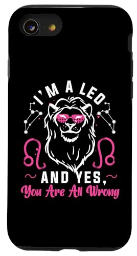 Leo Zodiac: Ich bin ein Löwe - Und ja, ihr irrt euch alle Hülle für iPhone SE (2020) / 7 / 8 von Leo Zodiac Sign Designs For Women