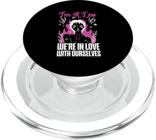 Leo Zodiac: Ich bin ein Löwe - Wir sind in uns selbst verliebt PopSockets PopGrip für MagSafe Leo Zodiac: Ich bin ein Löwe - Wir sind in uns selbst verliebt PopSockets PopGrip für MagSafe von Leo Zodiac Sign Designs For Women