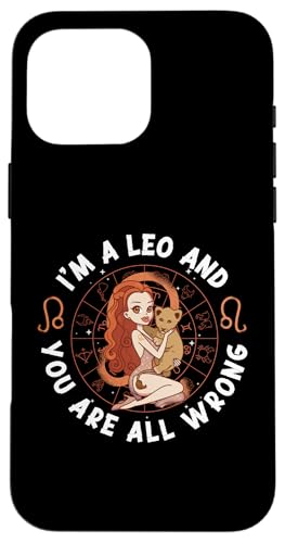 Leo Zodiac: Ich bin ein Löwe und du liegst falsch Hülle für iPhone 16 Pro Max Leo Zodiac: Ich bin ein Löwe und du liegst falsch Hülle für iPhone 16 Pro Max von Leo Zodiac Sign Designs For Women