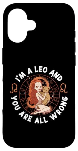 Leo Zodiac: Ich bin ein Löwe und du liegst falsch Hülle für iPhone 16 Leo Zodiac: Ich bin ein Löwe und du liegst falsch Hülle für iPhone 16 von Leo Zodiac Sign Designs For Women