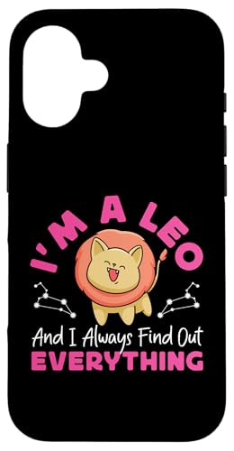 Leo Zodiac: Ich bin ein Löwe und finde immer alles heraus Hülle für iPhone 16 Leo Zodiac: Ich bin ein Löwe und finde immer alles heraus Hülle für iPhone 16 von Leo Zodiac Sign Designs For Women