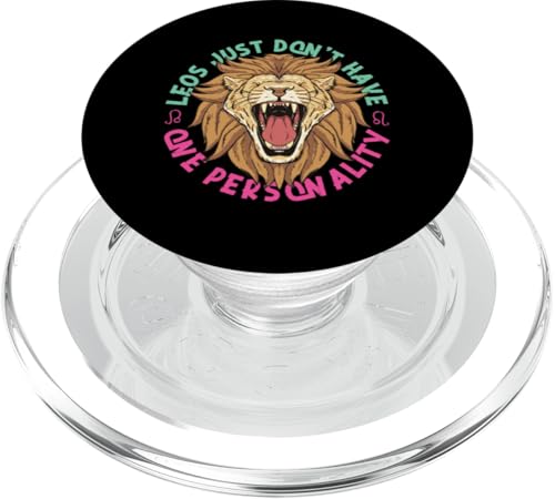 Leo Zodiac: Leos Don't Just Have One Persönlichkeit PopSockets PopGrip für MagSafe Leo Zodiac: Leos Don't Just Have One Persönlichkeit PopSockets PopGrip für MagSafe von Leo Zodiac Sign Designs For Women