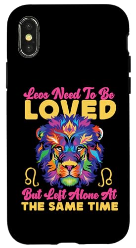 Leo Zodiac: Need To Be Loved But Left Alone At The Same Time Time Hülle für iPhone X/XS Leo Zodiac: Need To Be Loved But Left Alone At The Same Time Time Hülle für iPhone X/XS von Leo Zodiac Sign Designs For Women