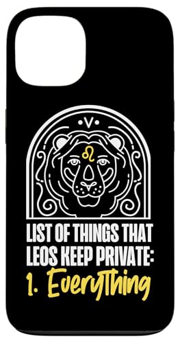 Leo Zodiac: Things That Leos Keep Private: 1. Alles Hülle für iPhone 13 Leo Zodiac: Things That Leos Keep Private: 1. Alles Hülle für iPhone 13 von Leo Zodiac Sign Designs For Women