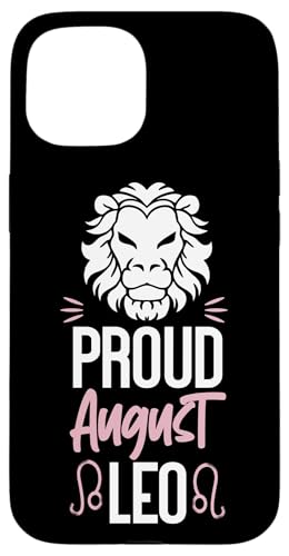 Löwe-Sternzeichen: Proud August Leo Hülle für iPhone 15 Löwe-Sternzeichen: Proud August Leo Hülle für iPhone 15 von Leo Zodiac Sign Designs For Women