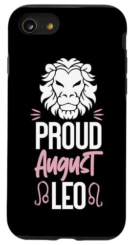 Löwe-Sternzeichen: Proud August Leo Hülle für iPhone SE (2020) / 7 / 8 von Leo Zodiac Sign Designs For Women