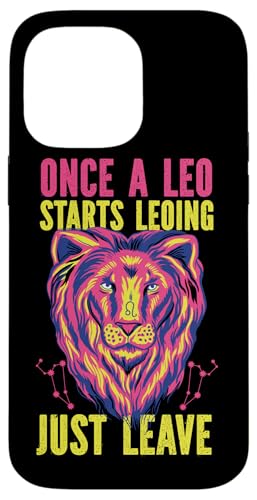Löwe-Sternzeichen: Sobald ein Leo beginnt, lassen Sie einfach los Hülle für iPhone 14 Pro Max Löwe-Sternzeichen: Sobald ein Leo beginnt, lassen Sie einfach los Hülle für iPhone 14 Pro Max von Leo Zodiac Sign Designs For Women