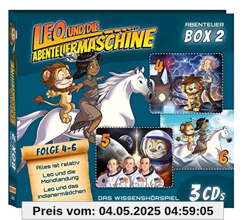 3er CD-Box: Folge 4-6 3er CD-Box: Folge 4-6 von Leo & die Abenteuermaschine