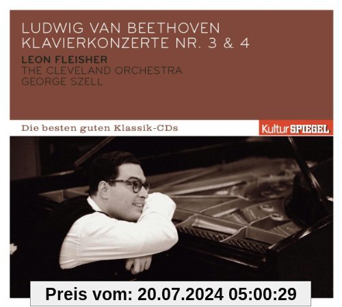 KulturSPIEGEL - Die besten guten Klassik-CDs: Ludwig van Beethoven - Klavierkonzerte Nr. 3 & 4 von Leon Fleisher