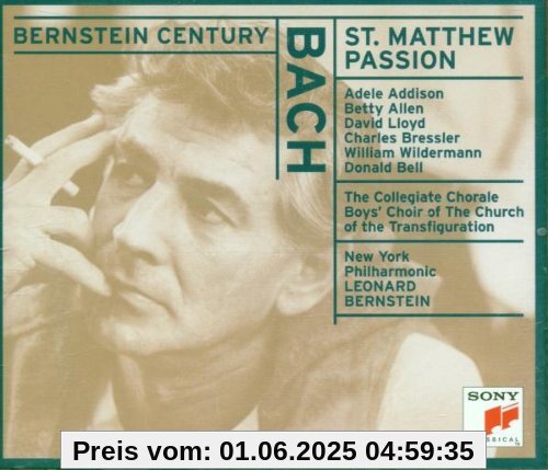 Bernstein Century (Bach: Matthäus-Passion) von Leonard Bernstein