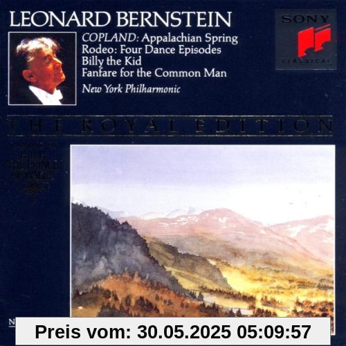 Copland: Appalachian Spring, Rodeo, Billy the Kid, Fanfare for the common man Copland: Appalachian Spring, Rodeo, Billy the Kid, Fanfare for the common man von Leonard Bernstein
