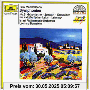 Galleria - Mendelssohn-Bartholdy: Sinfonien Galleria - Mendelssohn-Bartholdy: Sinfonien von Leonard Bernstein