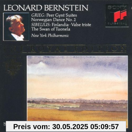 Grieg: Peer Gynt Suites, Norwegian Dance No. 2 / Sibelius: Finlandia, Valse triste, The Swan of Tuonela Grieg: Peer Gynt Suites, Norwegian Dance No. 2 / Sibelius: Finlandia, Valse triste, The Swan of Tuonela von Leonard Bernstein