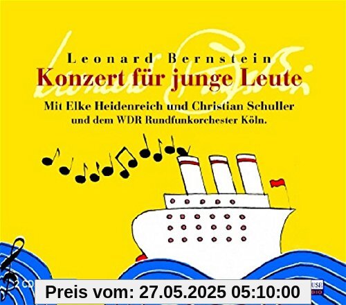 Konzert für junge Leute, 2 Audio-CDs von Leonard Bernstein