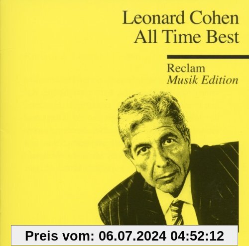 All Time Best-Greatest Hits (Reclam Edition) von Leonard Cohen