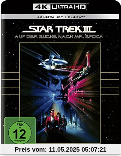 Star Trek III - Auf der Suche nach Mr. Spock - 4K Ultra HD Blu-ray + Blu-ray (4K Ultra HD) von Leonard Nimoy