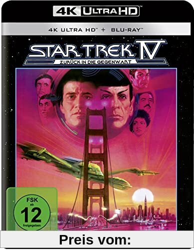 Star Trek IV - Zurück in die Gegenwart - 4K Ultra HD Blu-ray + Blu-ray (4K Ultra HD) von Leonard Nimoy
