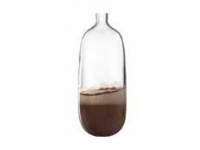 LEONARDO 041671, Flaschenförmige Vase, Braun, Transparent, Glänzend, Tisch, Indoor, 500 mm von Leonardo