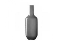 LEONARDO 41579, Flaschenförmige Vase, Grau, Glänzend, Flur, Indoor, 500 mm von Leonardo