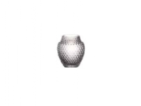 LEONARDO Poesia, Urnenförmige Vase, Glas, Grau, Tisch, Innenbereich, 100 mm von Leonardo