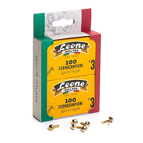 200 Leo of The Era Champion Clips Nr. 3 - mm 16 - Karton Blister 2 Boxen von Leone Dell'Era